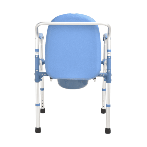 Bytrex, Commode patient toilet chair for elderly armrest pad. Adjustable Toilet Seat and  Frame with Non-Slip mat Toilet Seat Chair With Folding Commode