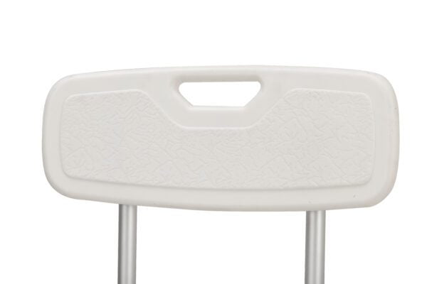 Bytrex, Shower Chair with Back, Bath Chair has Height Adjustable Legs, Tool-Free Assembly