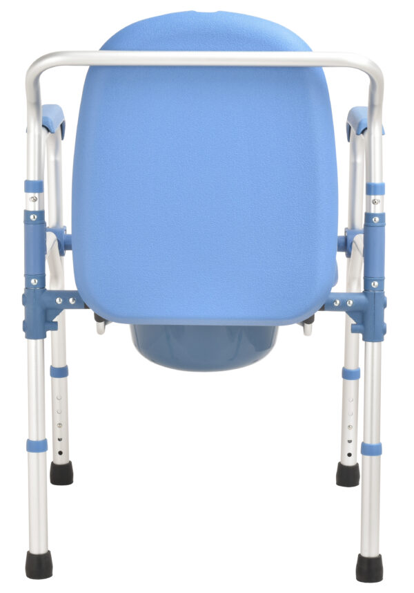Bytrex, Commode patient toilet chair for elderly armrest pad. Adjustable Toilet Seat and  Frame with Non-Slip mat Toilet Seat Chair With Folding Commode