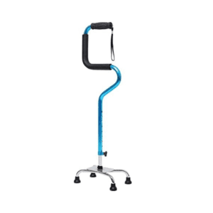 Bytrex, Quad Cane – walking stick | Bending quad cane I High-strength aluminum alloy tube
