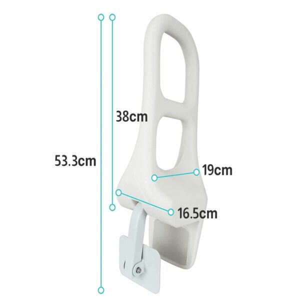 Bytrex, Bathtub Safety Rails Design ergonomic handle and easy hand surface with the plastic