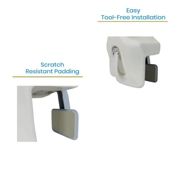 Bytrex, Bathtub Safety Rails Design ergonomic handle and easy hand surface with the plastic
