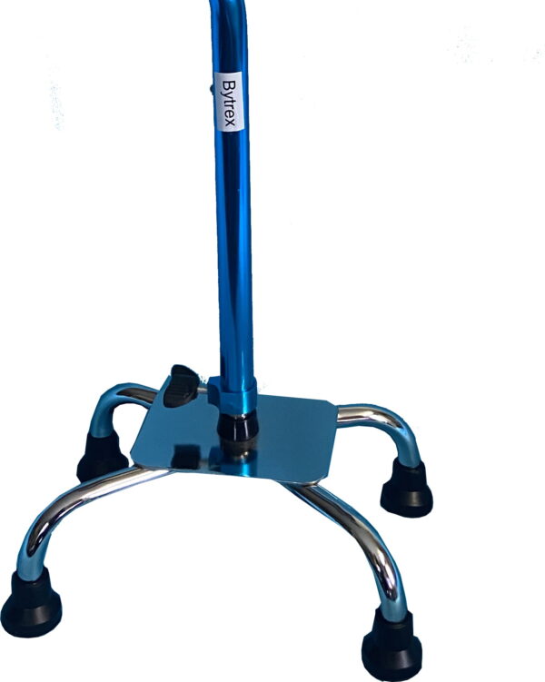 Bytrex, Quad Cane – walking stick | Bending quad cane I High-strength aluminum alloy tube