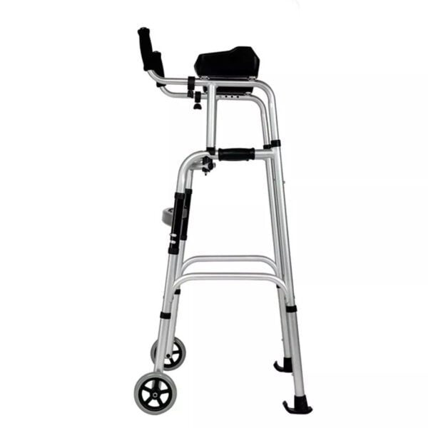 Bytrex, Height Adjustable Rolling Walker With Armrest Pad