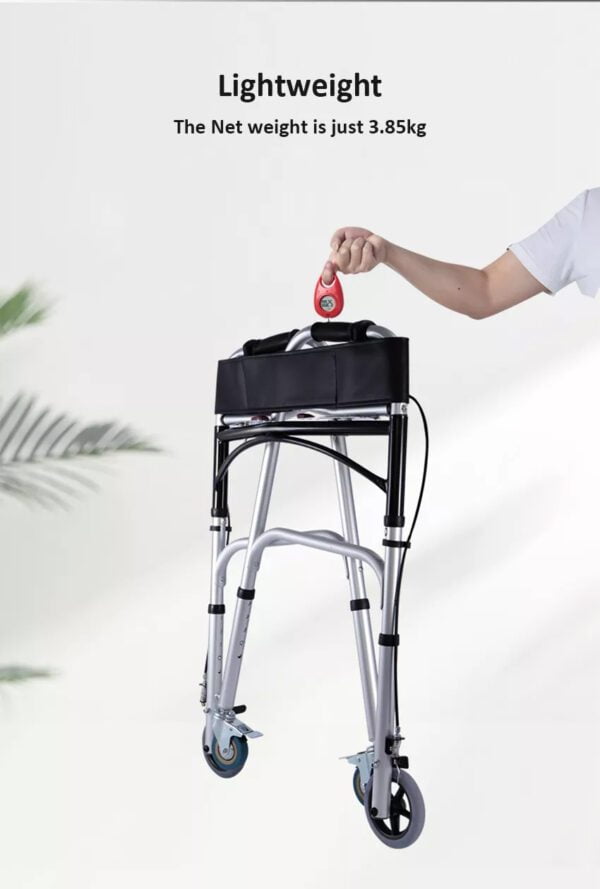 Bytrex, Walkers for seniors – Heavy-Duty Folding Rollator Walker with 2 Wheels