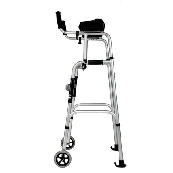 Bytrex, Height Adjustable Rolling Walker With Armrest Pad