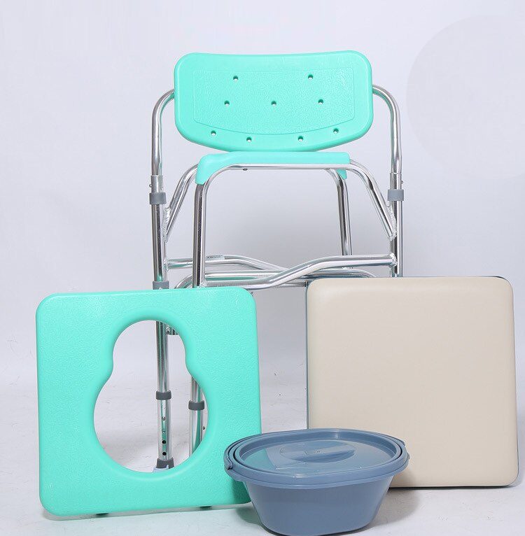 Bytrex, Lightweight adjustable height shower chair extended suitable for pregnant women