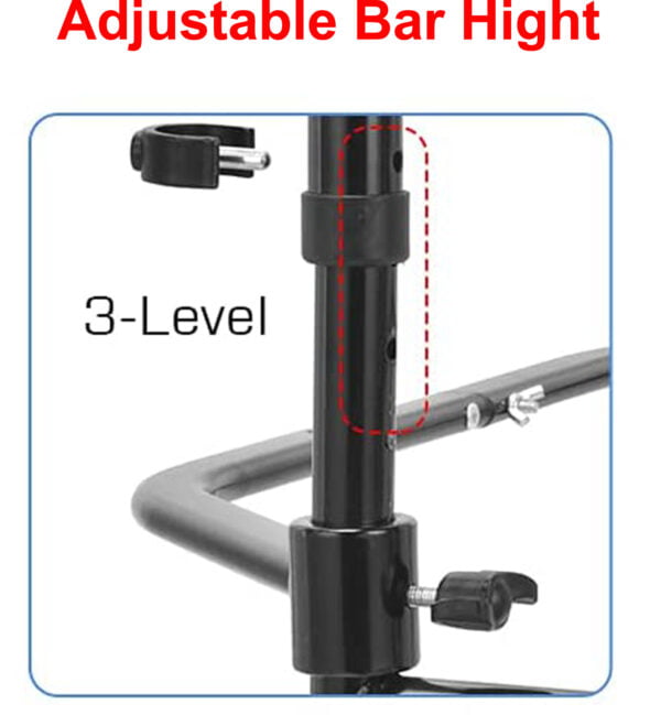 Bytrex Safety Bed Rail For Elderly, Bed Assist Grab Bar Handle Home and Dorm - Fit King, Queen, Full, Twin